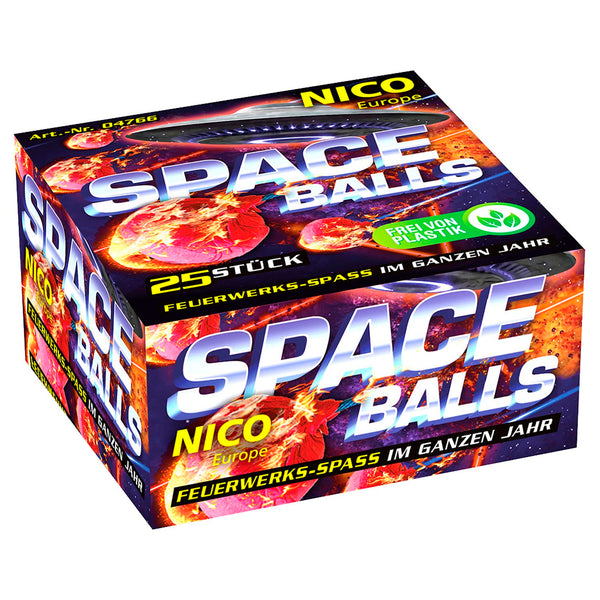 Space Balls, Knatterbälle, 25er-Schtl.